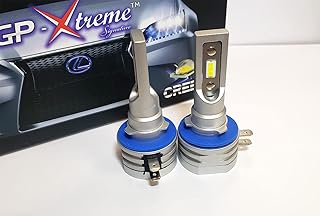 GP Xtreme H11B Super Bright LED CREE Compatible for KIA Borrego Optima Sedona KIA Borrego Sonata Veloster Azera Elantra Genesis Coupe Santa Fe Accent