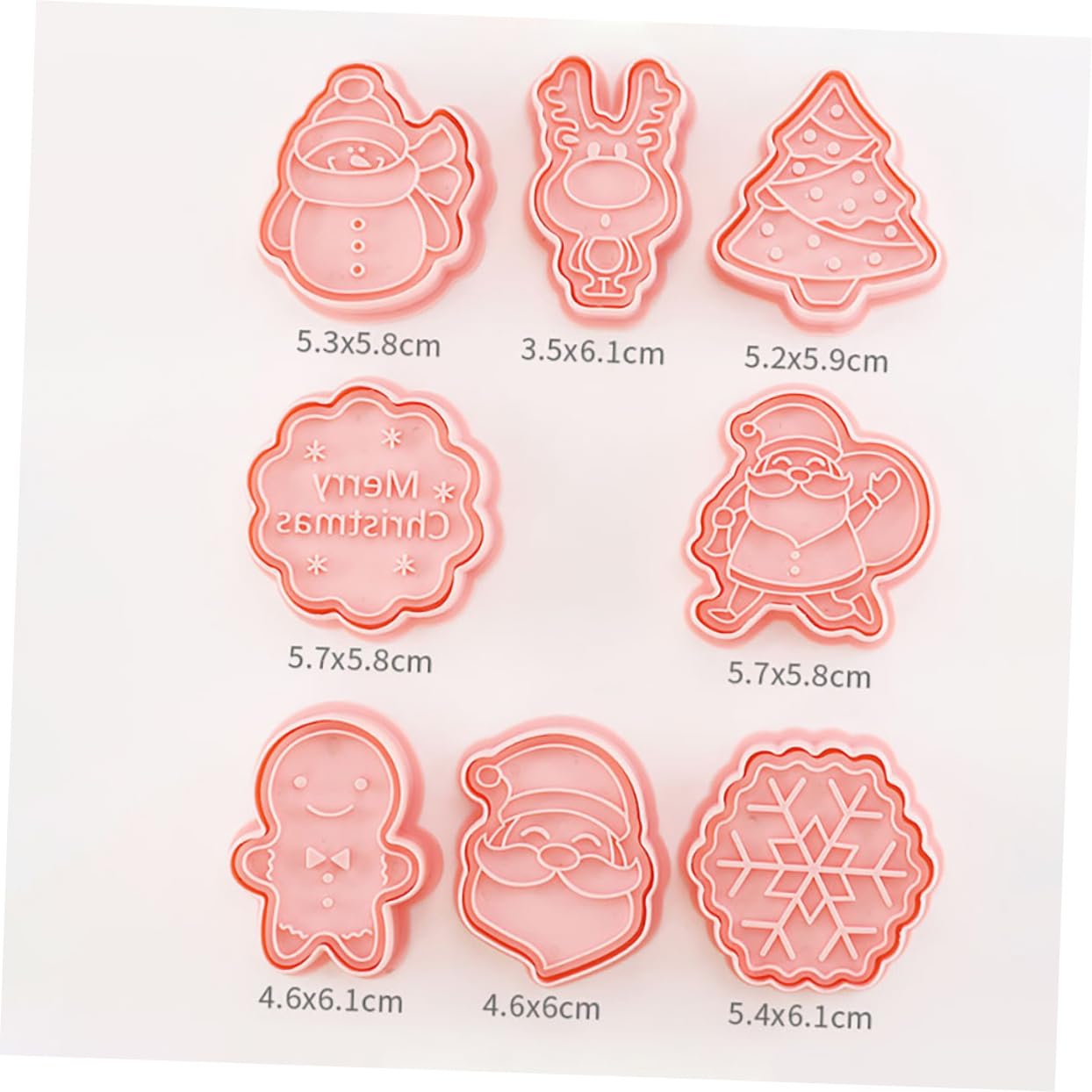 TOPBATHY 40 Piezas Cortadores de galletas de Navidad cortador de galletas de de nieve de galletas de bricolaje galletas navideñas molde cortadores de galletas navideñas biscuits