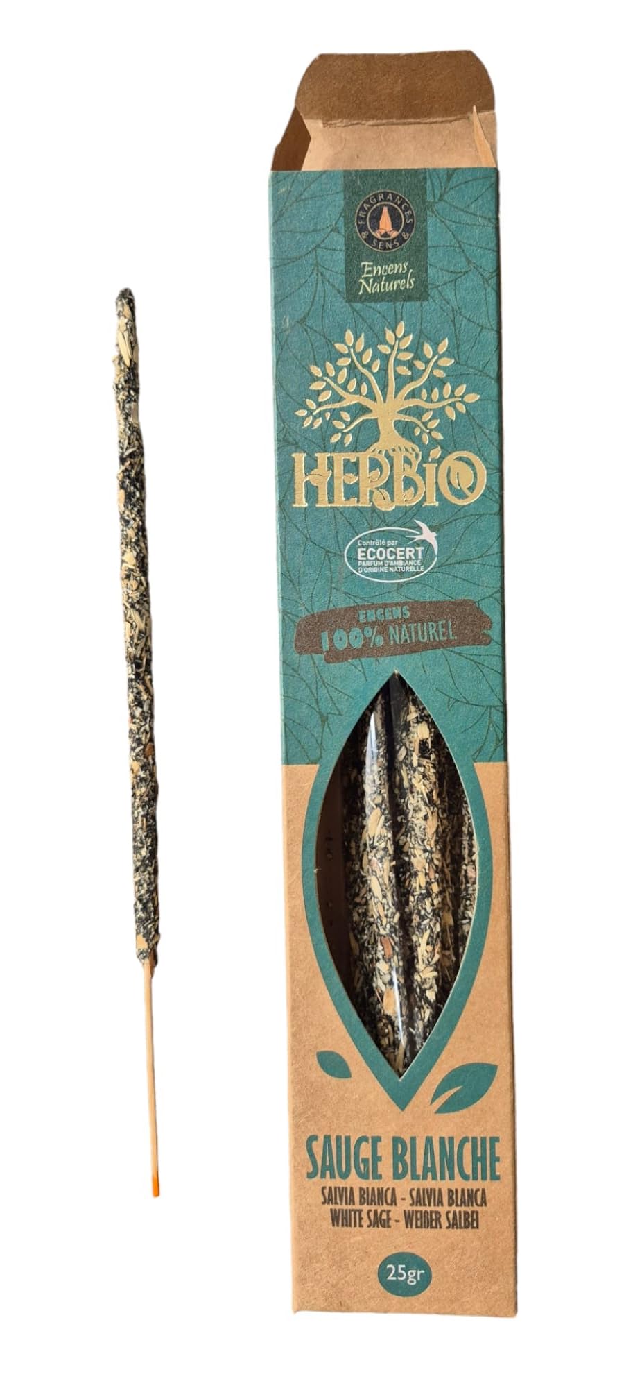 Incensera Natuurlijke Wierook Set – 100 Wierookstokjes (5x20) – Little Han, Little GOP, Little Gan, Little Shi & Little Bud – Lang Brandende Incense Sticks – Voor Meditatie, Yoga & Ontspannende Sfeer