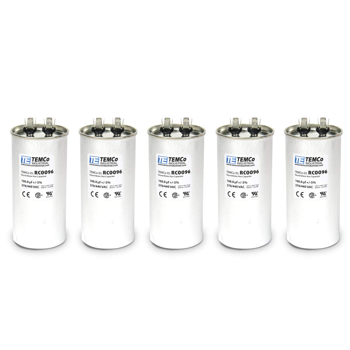 Circolatore Riscaldamento 3 Uf/MFD 440/370 VAC Volts Oval Run Capacitor 50/60 Hz AC Electric - Each Valvola Di Scarico Elettrica - Foto 4