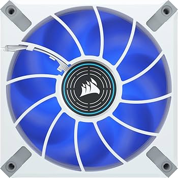 Amazon | CORSAIR ML120 LED ELITE、ホワイトフレーム、AirGuide