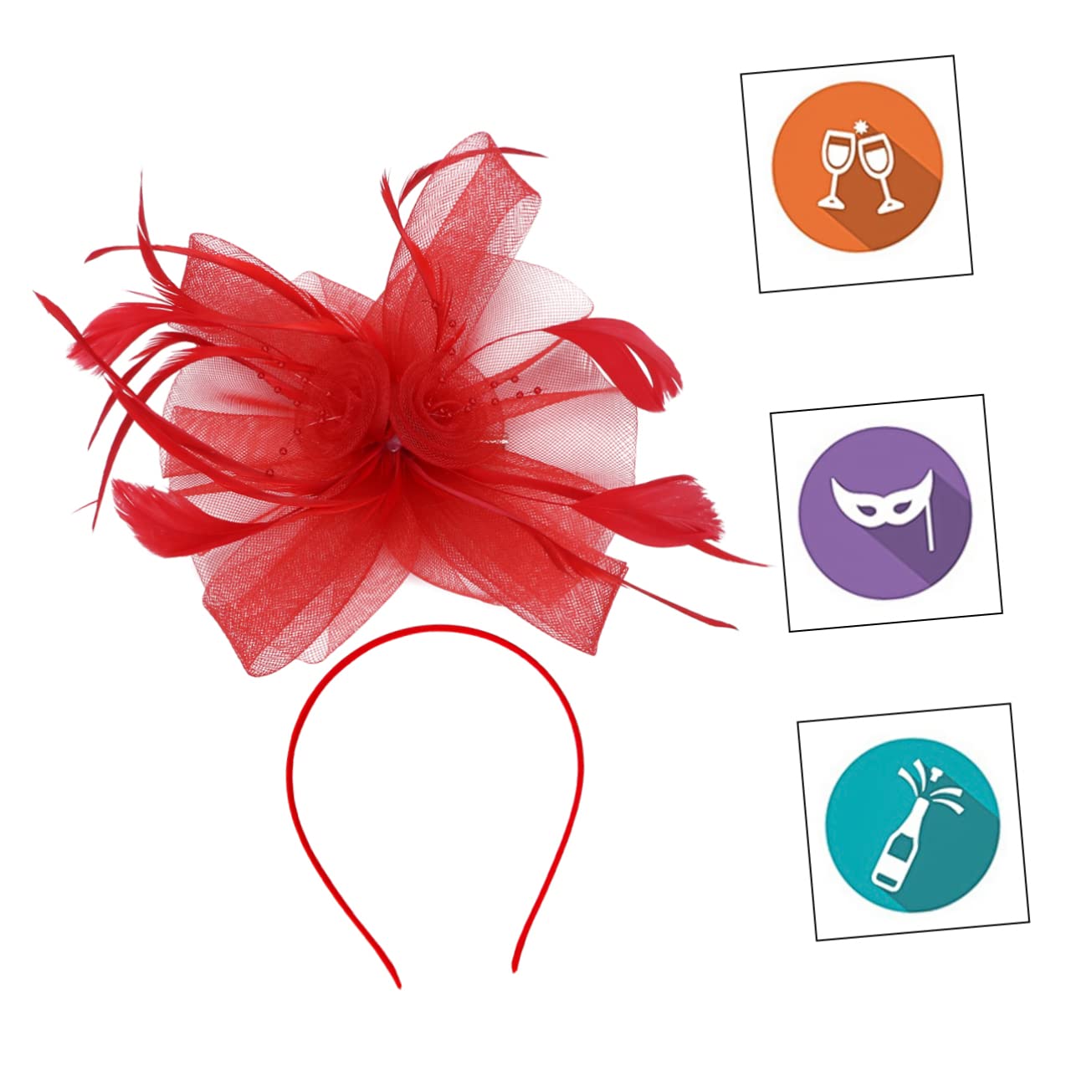 minkissy 3piezas Tocado De Elegante Lentejuelas Para Mujeres Accesorio De Cabello Para Eventos y Fiestas Accesorio De Moda Para Niñas y Adultas