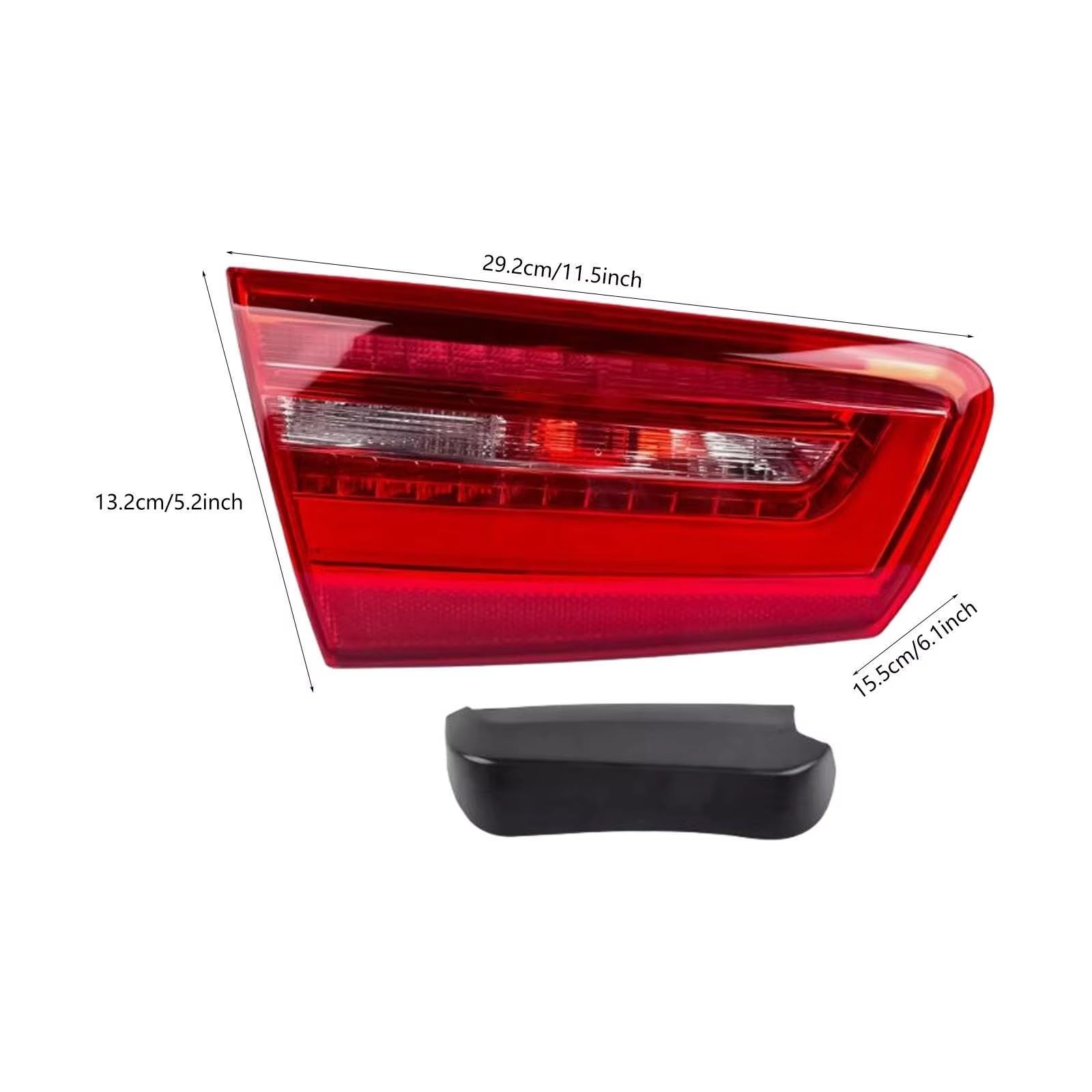 Compatibile Con A6 Per C7 2010-2016 Automobile Posteriore Sinistro Interno Gruppo Lampada Di Coda Freno Stop Luce Indicatori Di Direzione Sostituzioni Componenti fanale posteriore