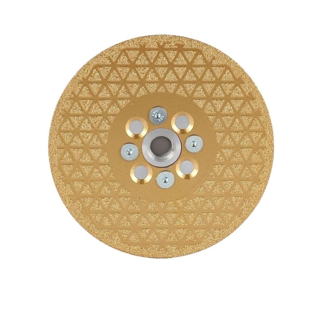 Diamentowa tarcza tnąca do szlifierki kątowej - do cięcia marmuru, betonu i płytek ceramicznych(Yellow,M14x125MM)