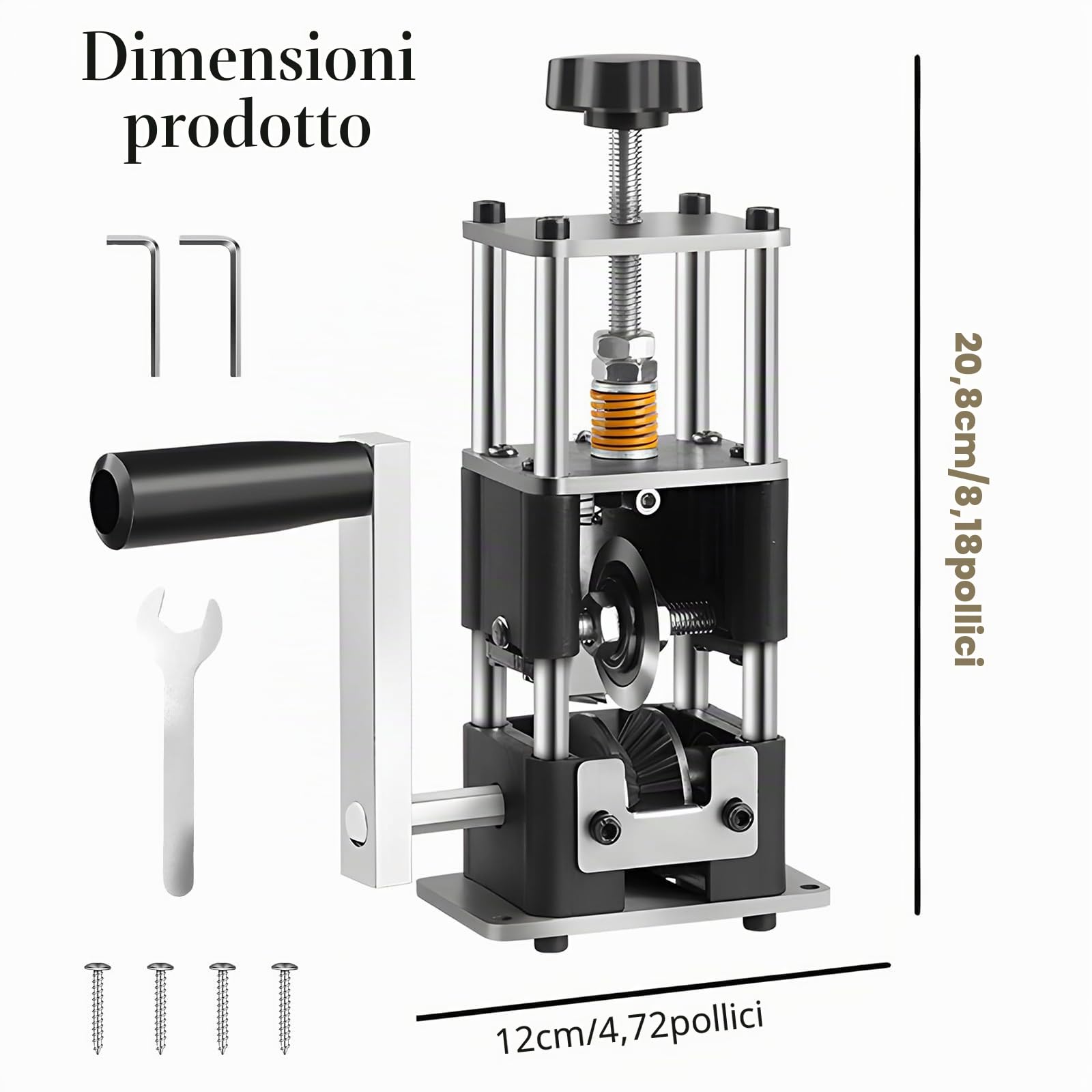 Macchina Spellacavi Elettrici, Spelacavi Elettrica Manuale, Pinza Spelafili Elettrico Manovella da 1-25 mm, Strumento Spellafili, Sguainacavi per Riciclaggio dei Rifiuti di Rame Riciclare Filo