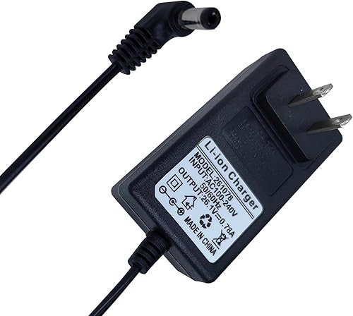 Miniatura 3 de Cargador de repuesto para aspiradora Dyson V7 V8 V6 SV03 SV04 Motorhead batería de 21.6 V, adaptador de corriente de 26.1 V, cable de carga de 6 pies