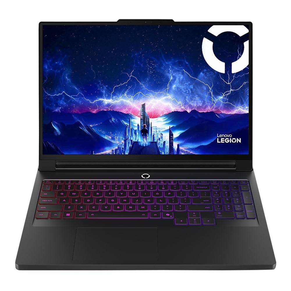 Lenovo Legion Pro 7i 16" WQXGA OLED Glossy 240Hz, Gaming Laptop - Eclipse Black, Intel Core Ultra 9 275HX 2.1GHz; NVIDIA GeForce RTX 5090 24GB GDDR7; 64GB DDR5 RAM; 2X 1TB NVMe SSD, Windows 11 Pro