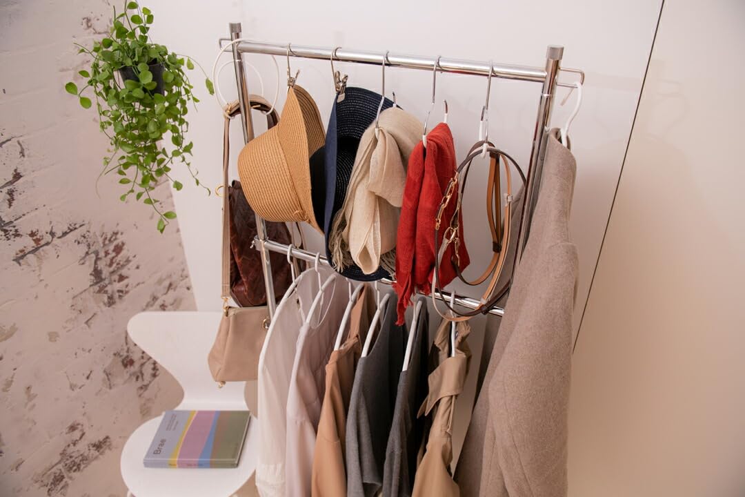 Amazon｜TAMATOSHI ハンガーラック スリム 省スペース 収納 業務用  