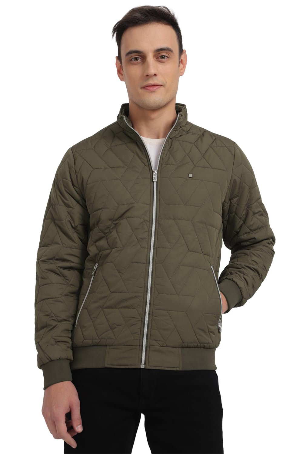 allen solly Mens Polyester A-Line Standard Length Coat-picture-29