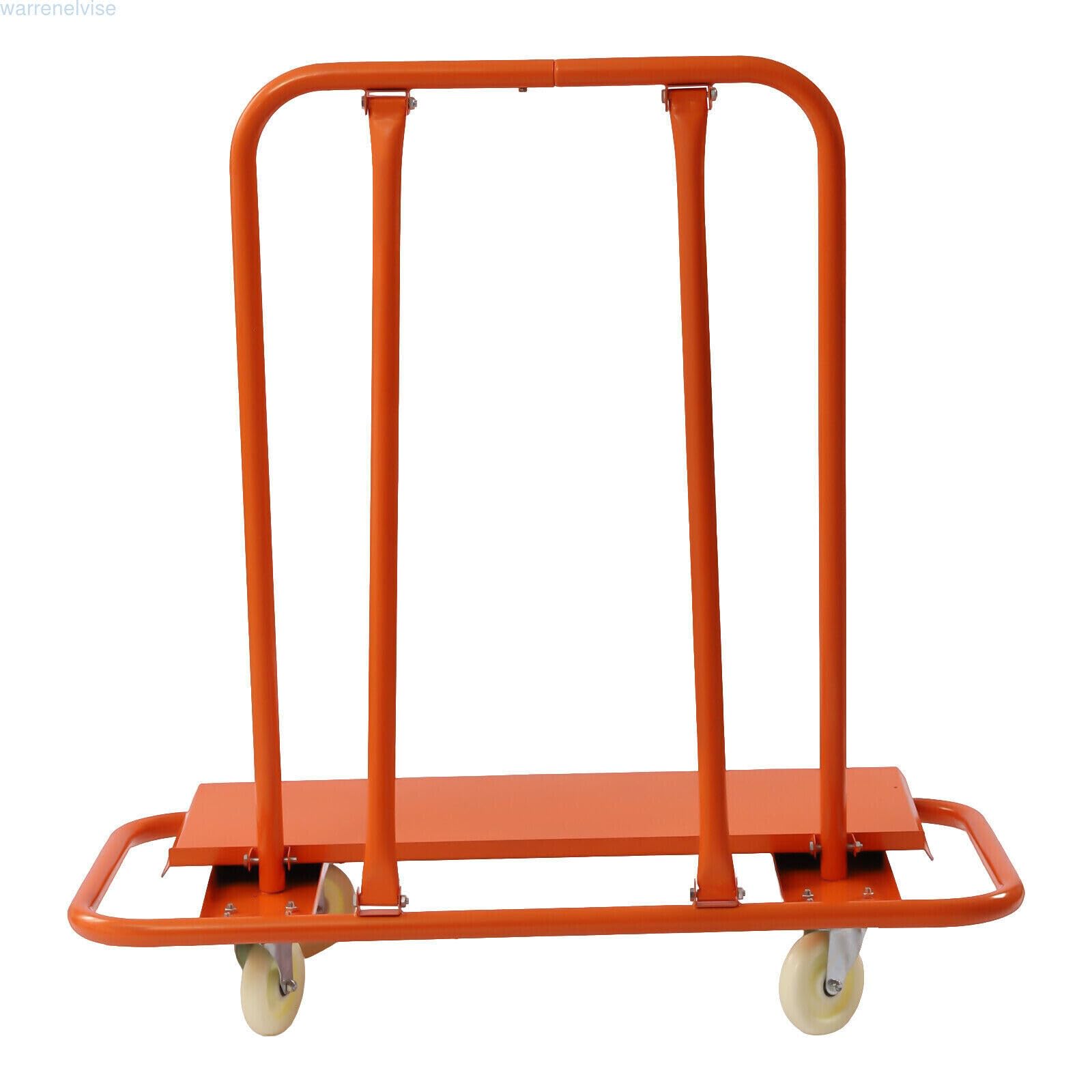 Carrello resistente per cartongesso, capacità di 997,9 kg, ideale per pannelli in cartongesso, manipolazione di vetro compensato, strumento di costruzione professionale e facile da manovrare