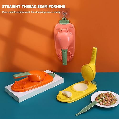 Miniatura 3 de Máquina de hacer bolas de masa 2 en 1 manual de prensa de material de polipropileno de grado alimenticio con cuchara para hacer bolas de masa