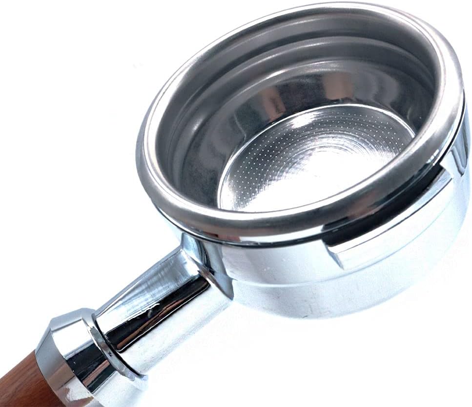 ANCLLO 58mm Bottomless Portafilter 1 Ears Brewing Handle For Welhome KD210S2 270 310 135B Coffee Machines Professional Stainless Steel Bottomless Portafilter - Image 5