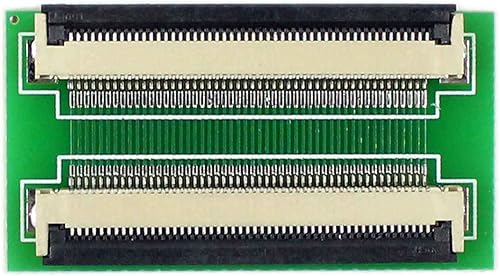 Miniatura 3 de VSDISPLAY Adaptador de conector ZIF de 0.020 in de 50 pines a 50 pines con extensión de cable plano FFC Extend(longitud del cable 7.874 in)