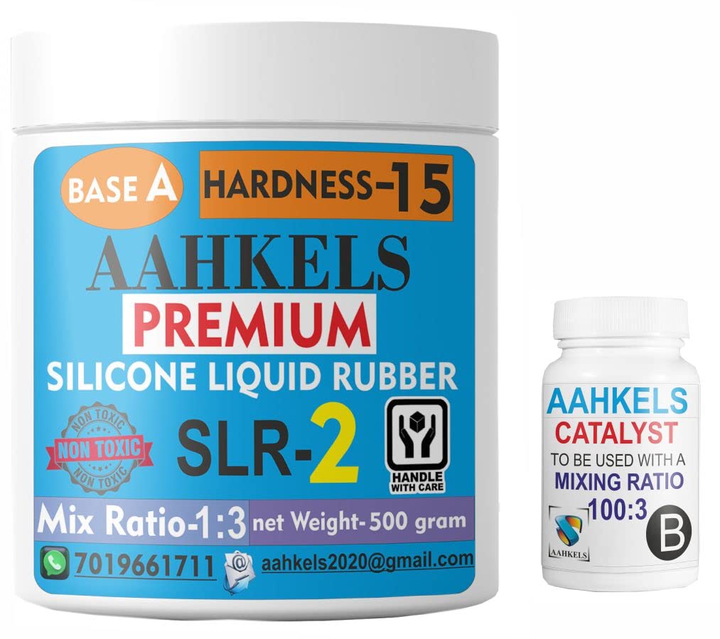 AAHKELS Silicone Liquid Rubber LSR-2 (15 Hardness) (500 Gram pack) (B0BMGWH8MK) Amazon Price History, Amazon Price Tracker
