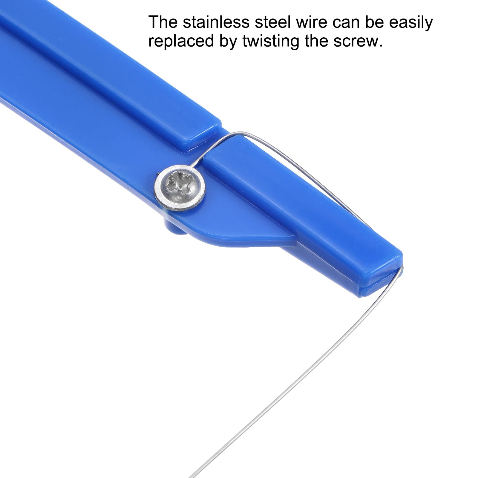 Edelstahl Draht 3 Meter | Für Ton, Keramik & Käse | 0.04mm Durchmesser