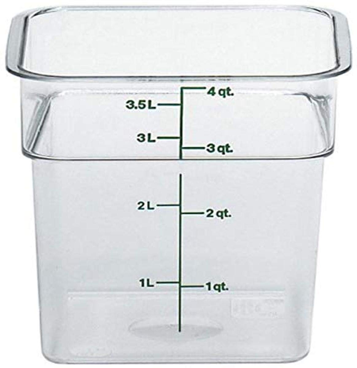 Buy Camwear Polycarbonate Square Food Storage container, 4 Quart Online