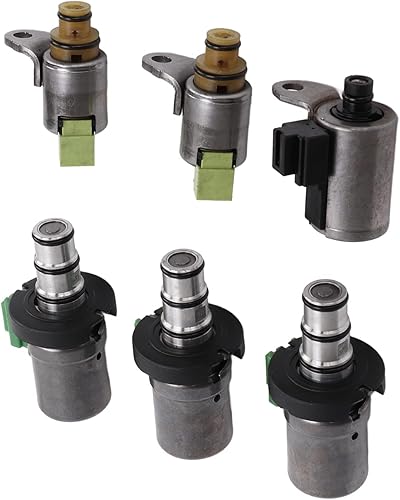 Miniatura 4 de Juego de solenoides de cambio de transmisión de 6 piezas para 2, 3, 5, 6, CX 7, MPV con OE 48420K R para todos los 4F27 E 4 velocidades automáticas,