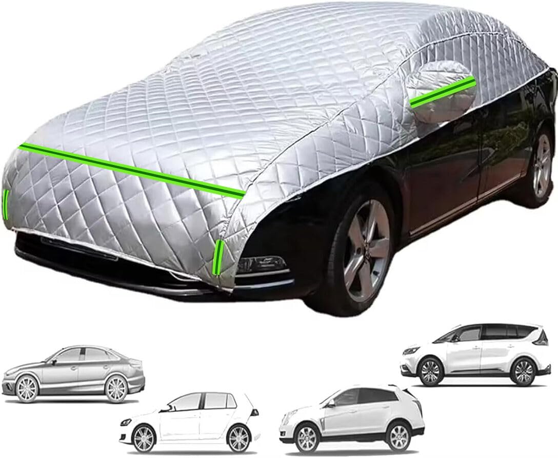 Pokrowce na pół samochodu do Porsche GT3 996 2003-2006, uniwersalne całoroczne, ultra grube, wodoodporne, pyłoszczelne, odporne na promieniowanie UV, śnieżne etui ochronne