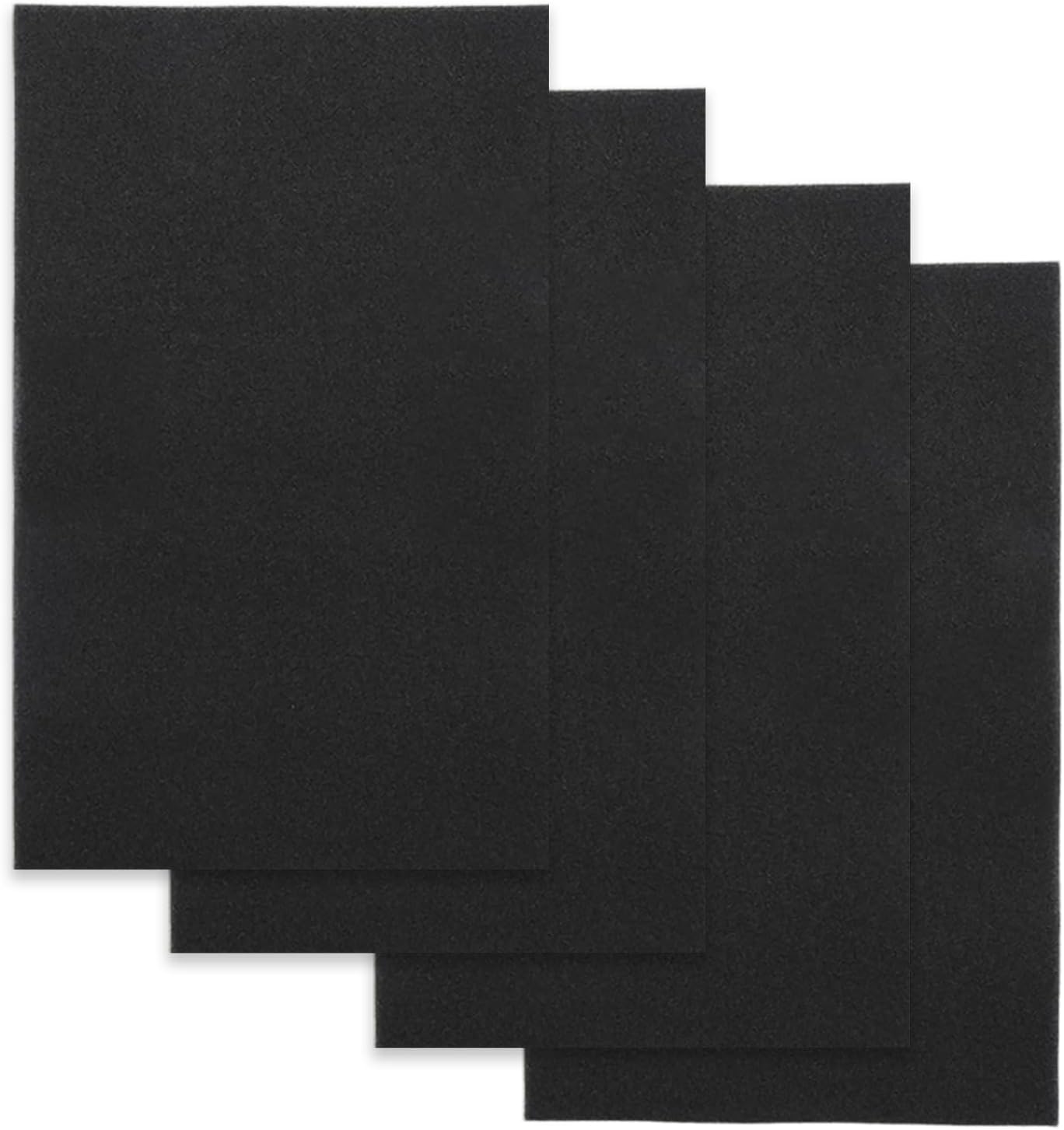 4-Pack 16" x 26" x 1/4" Mobile Home Furnace Door Foam Filter, Vacuum Sealed, Washable Reusable Replacement Air Filter, Compatible with Mobile Home Furnace Models with CMF/CMF2/MOC/MAC/CMH Prefixes