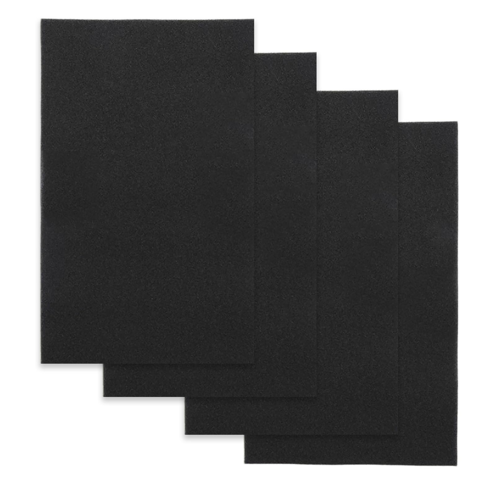 4-Pack 16" x 26" x 1/4" Mobile Home Furnace Door Foam Filter, Vacuum Sealed, Washable Reusable Replacement Air Filter, Compatible with Mobile Home Furnace Models with CMF/CMF2/MOC/MAC/CMH Prefixes