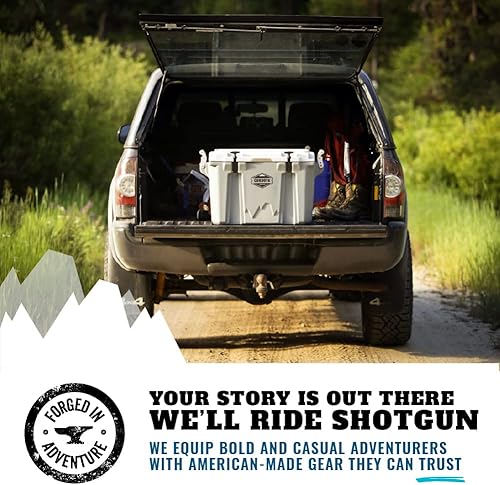 Miniatura 6 de Cordova Outdoors Basecamp Class - Enfriador duro con aislamiento, rotomoldeado, fabricado en Estados Unidos