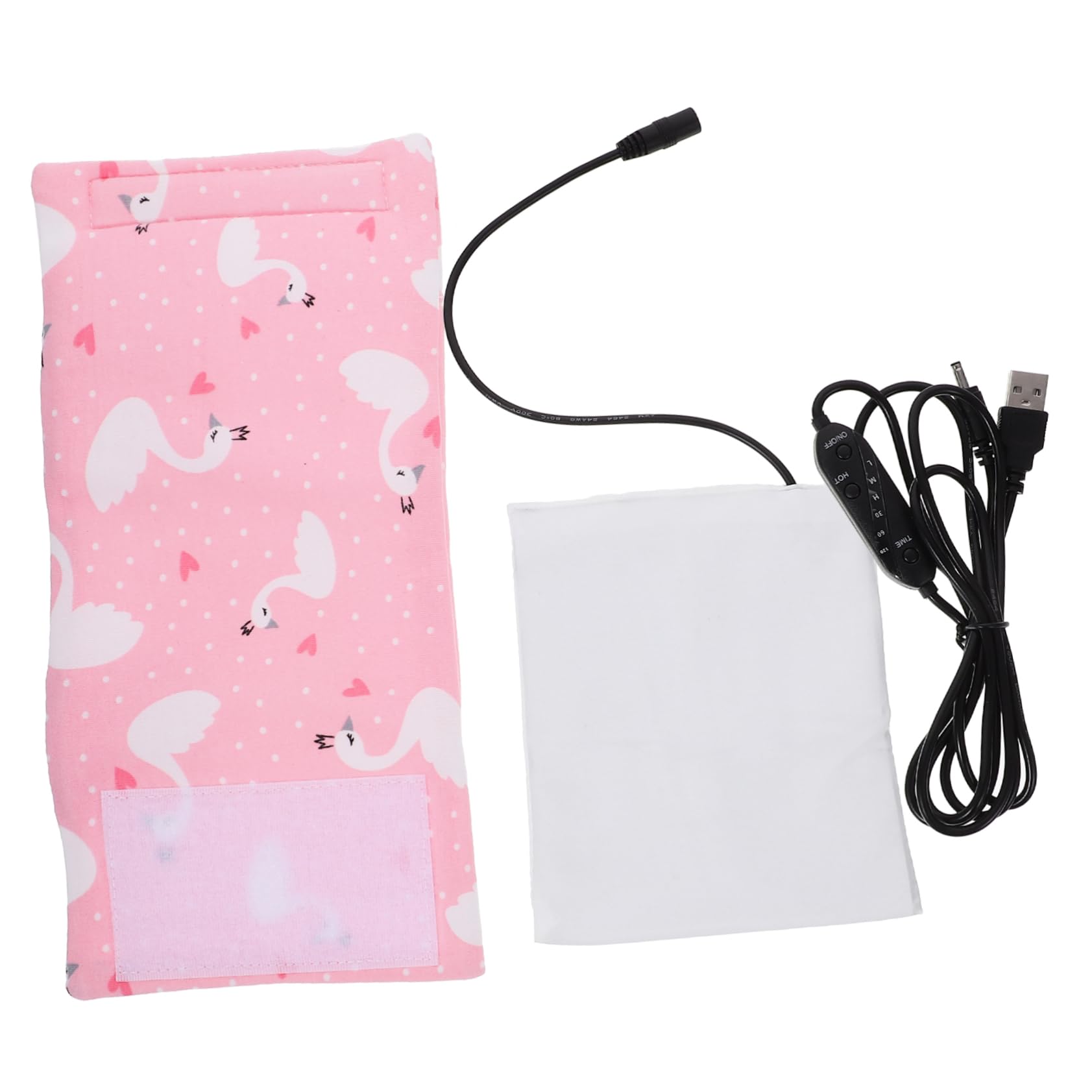 3piezas Calentador Térmico De Biberones USB Temporizador y Control De Temperatura Funda Aislante Portátil para Mantener La Leche Materna La Temperatura Invierno