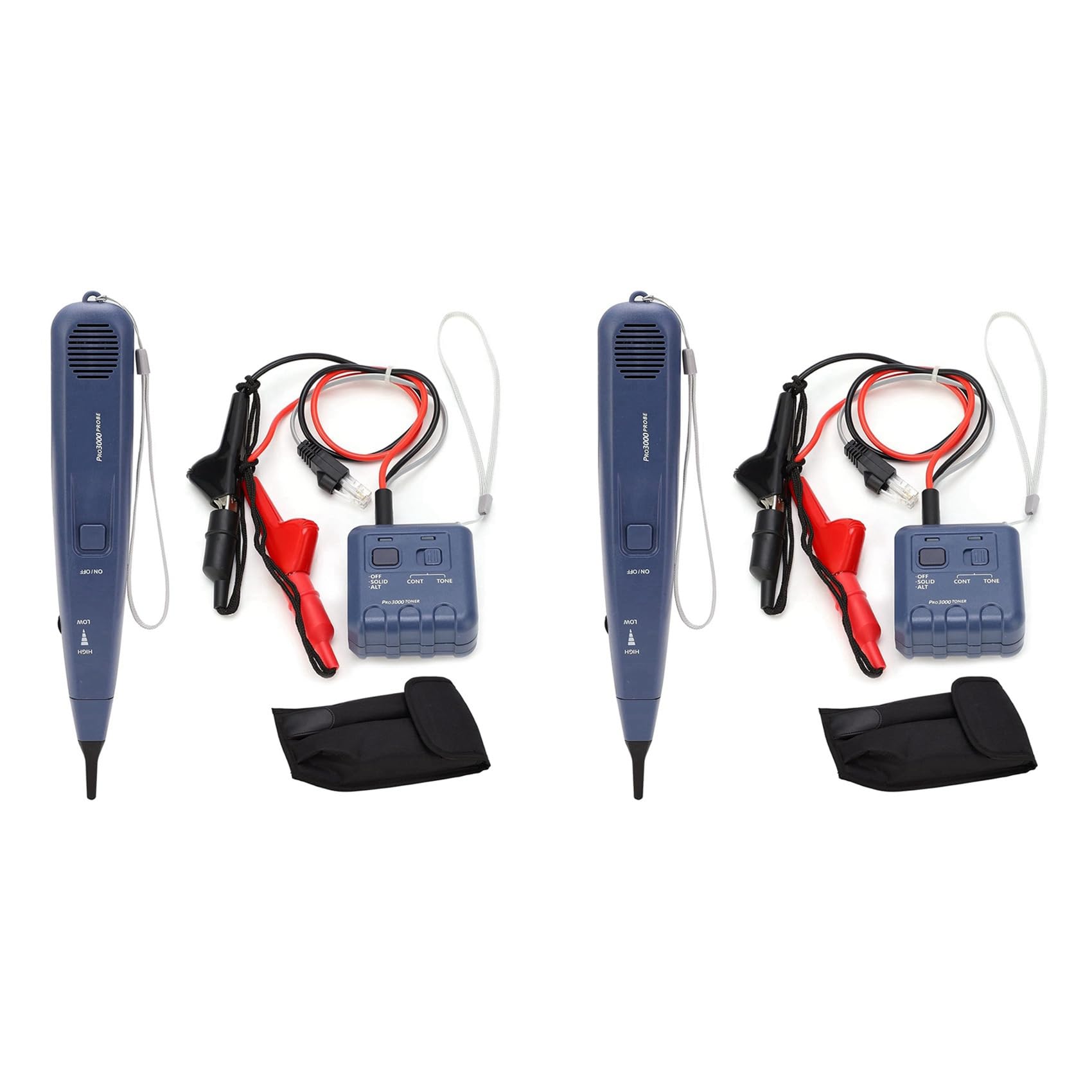 Jnchdghwa As Shown 2X Pro3000 Tone Generator And Probe Kit, Smarttone Technology, Handheld Telephone Line Circuit Finder