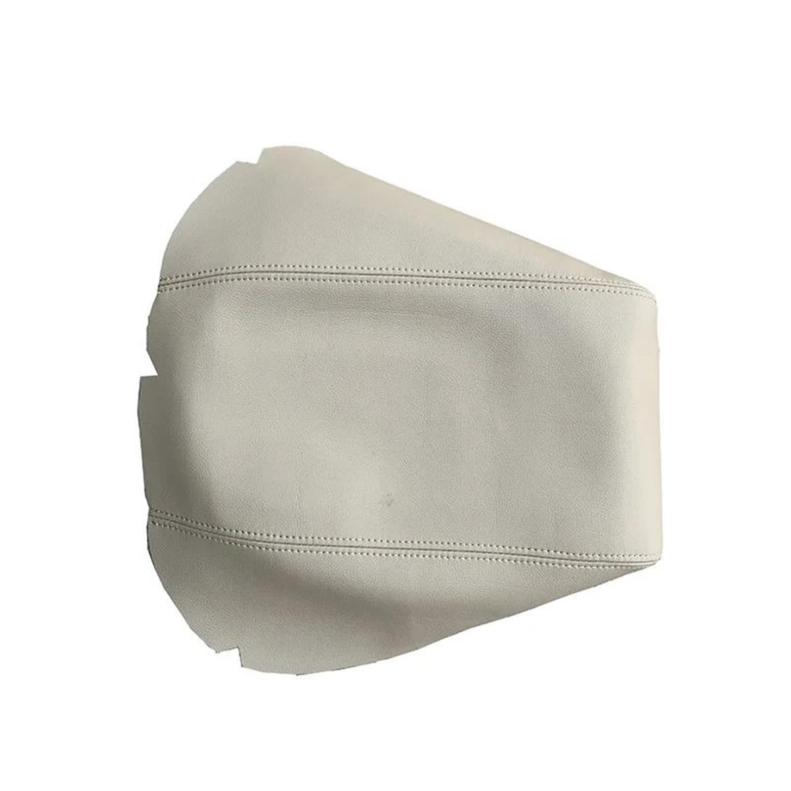 Central Console Protective Armrest Box Cover For Ford For Explorer 2011- 2018 Car Accessories PU Case armrest protector(Beige)