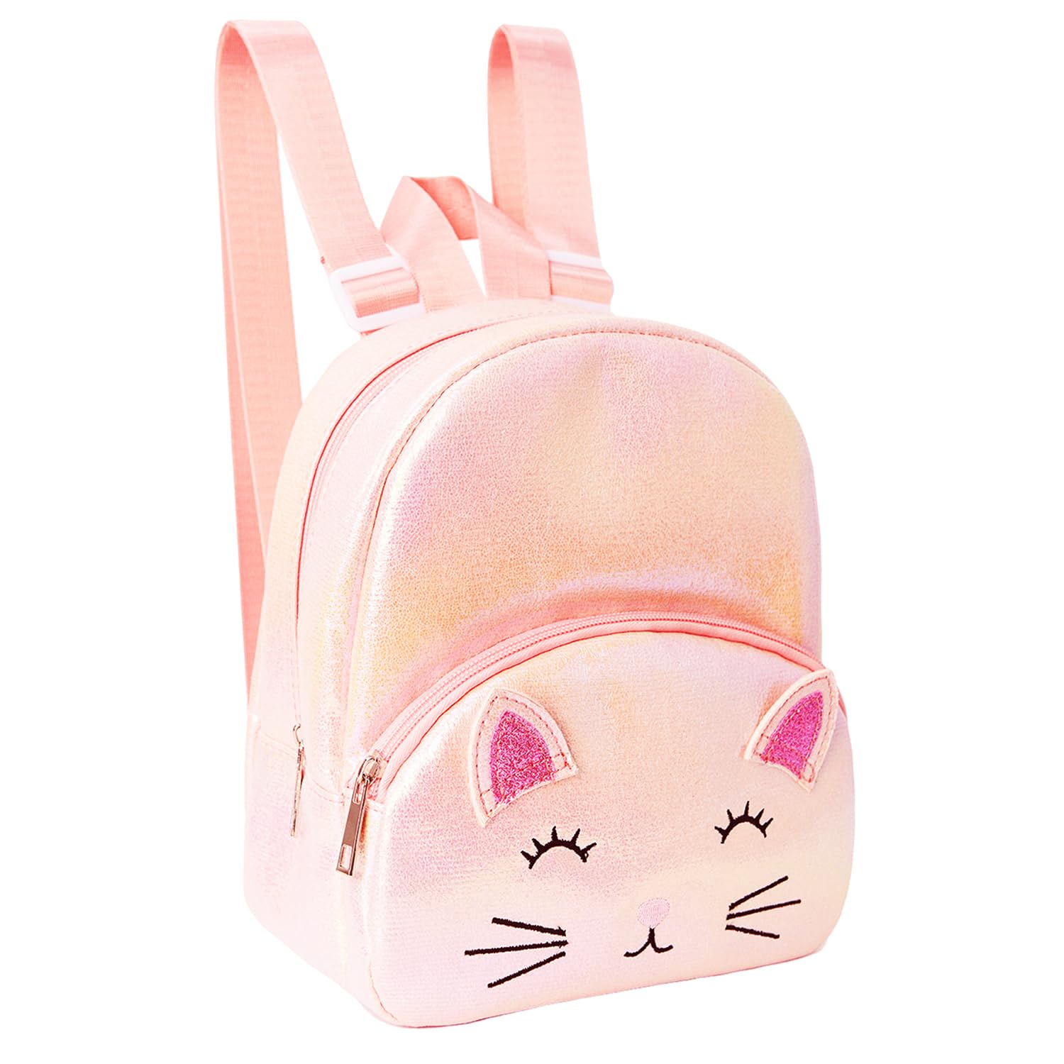 1 Piece Cat Pattern Backpack, Cute Cartoon Backpack, Children'S Backpack, Funny Backpack, Mini Backpack.