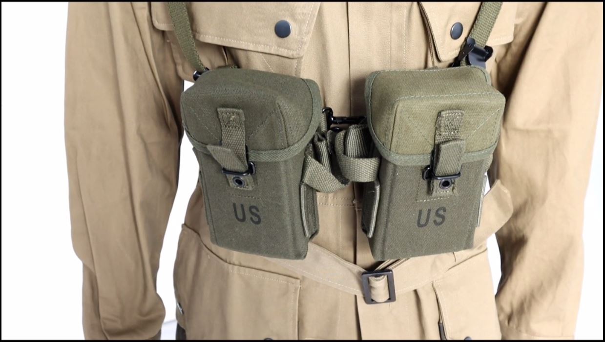 Amazon.com : Vietnam M1956 Ammo Pouch Universal WW2 M14 Magazine