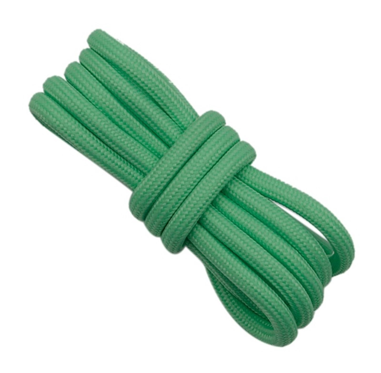GPDNBIEU Shoelaces, Round Polyester Shoelaces Green Shoe Laces Extra Women Men Sneaker Shoestring(2739 Light Green,100cm)