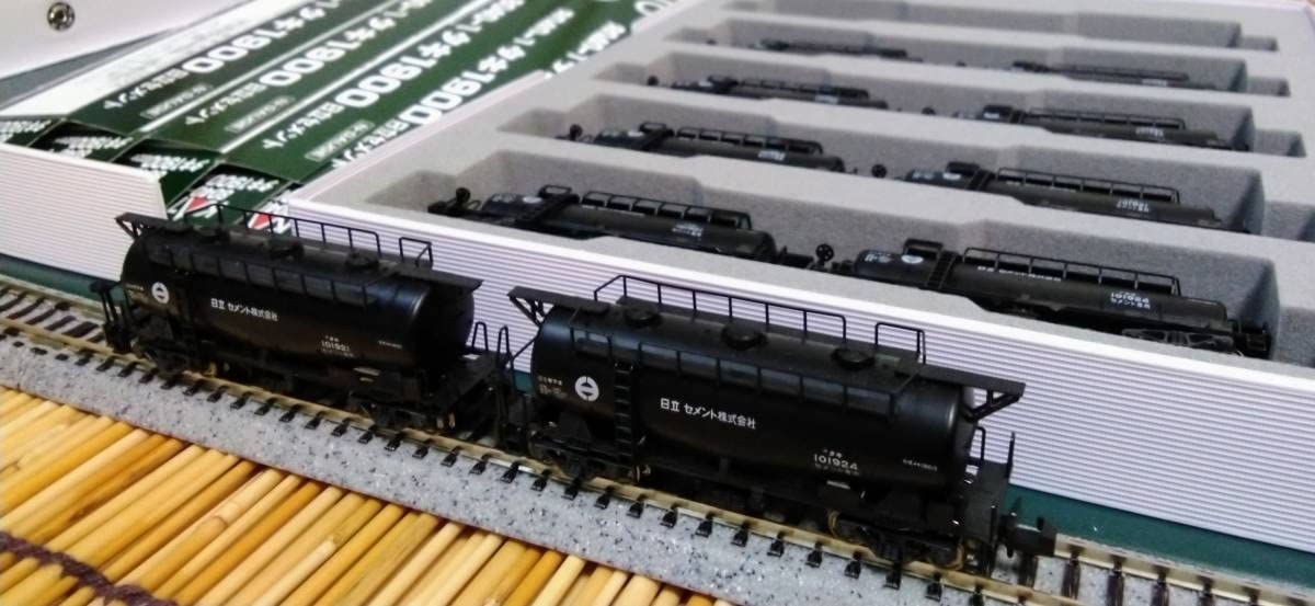 Amazon.co.jp: KA TO-8040-1タキ1900日立セメント2両セットが5ケース10