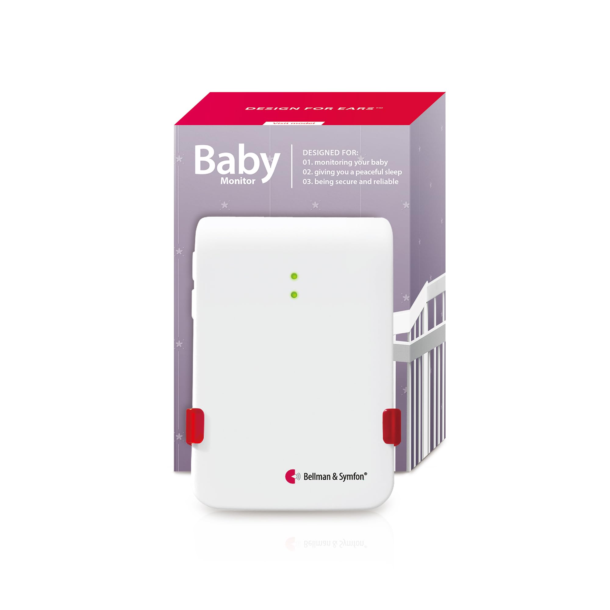Baby Cry Transmitter – Visit Smart Home System Component – Emergency Alert Device for Deaf and Hard of Hearing – Home Safety Alarm for Assisted Living Technology