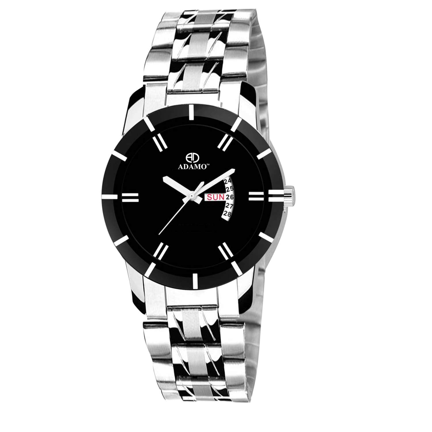 ADAMO Designer (Day & Date) Womens Wrist Watch 861SSM02 (B08T6LKC9P) Amazon Price History, Amazon Price Tracker