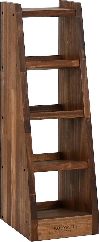 折りたたみ収納可能 今ではレアな木製マガジンラック ブラウン 送料込み・匿名発送 Amazon.co.jp: マガジンラック 木製 おしゃれ スリム 雑誌収納 新聞