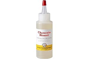 Take Your Cheesemaking to New Heights with Chymosin Rennet (2 oz)