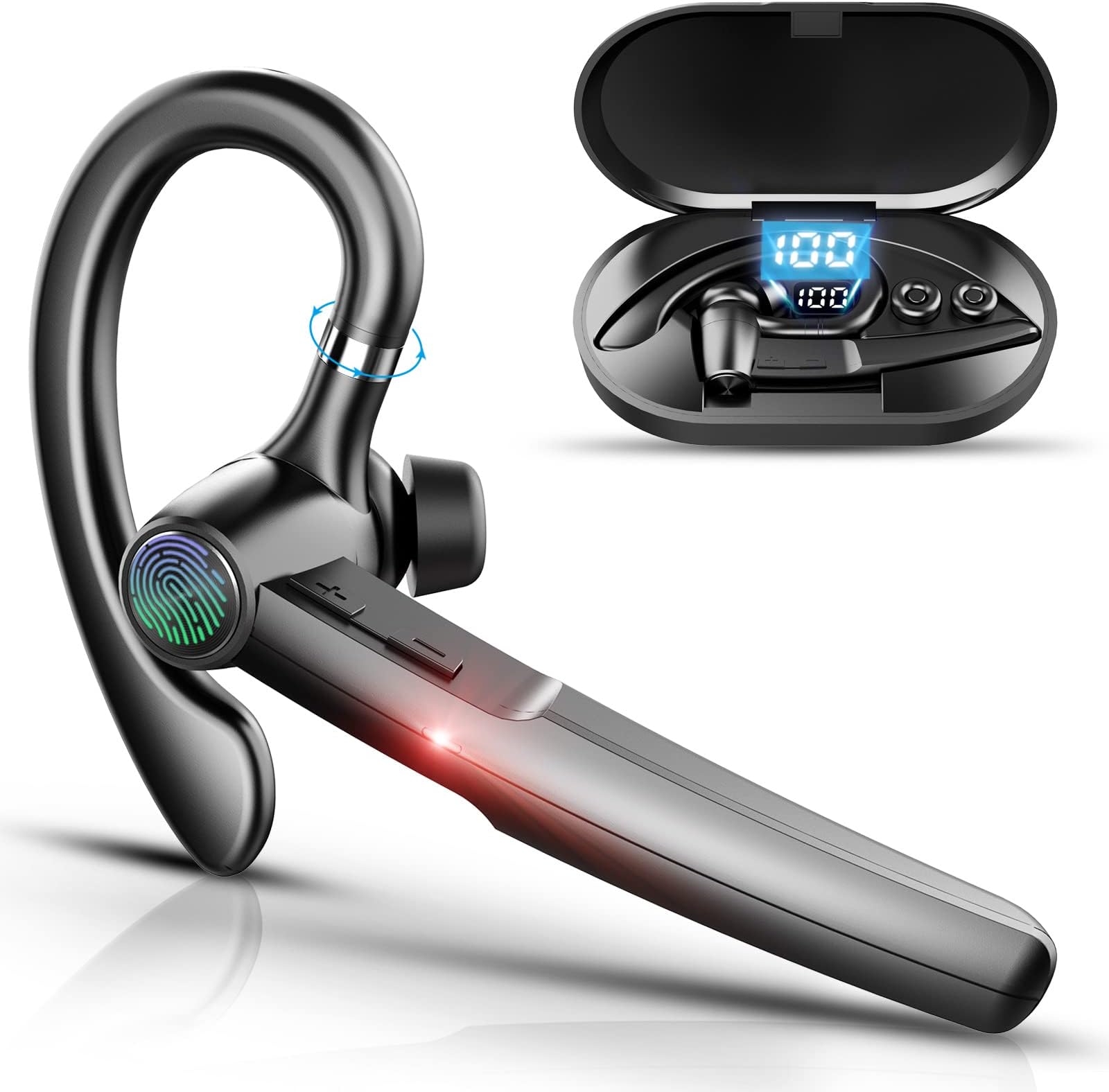 New Bee Bluetooth Headset Wireless Freisprech Telefon BluetoothHeadset