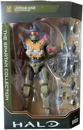 HALO Infinite The Spartan Collection - Figuras de acción de 6.5 pulgadas, serie 1, 2, 3, 4 (elige figura) (Jorge-052)