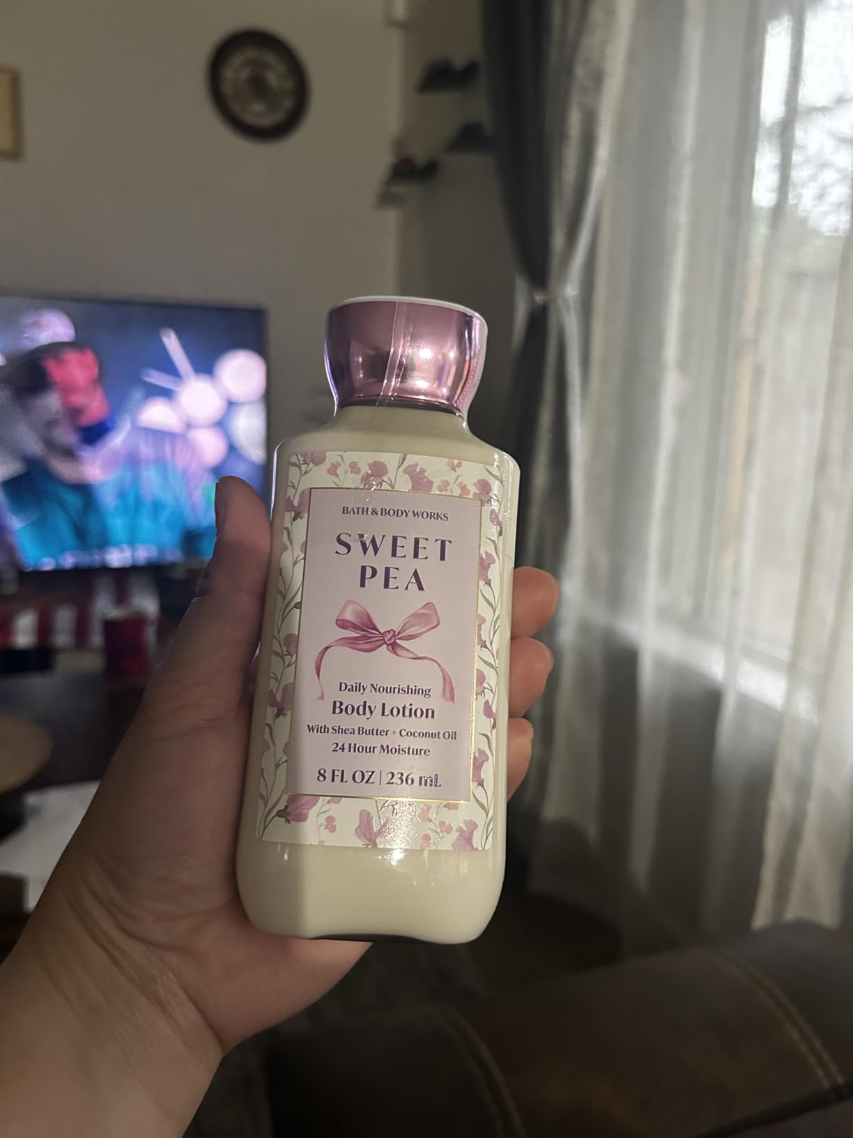 Bath & Body Works Sweet Pea Body Lotion Signature Collection 8 oz