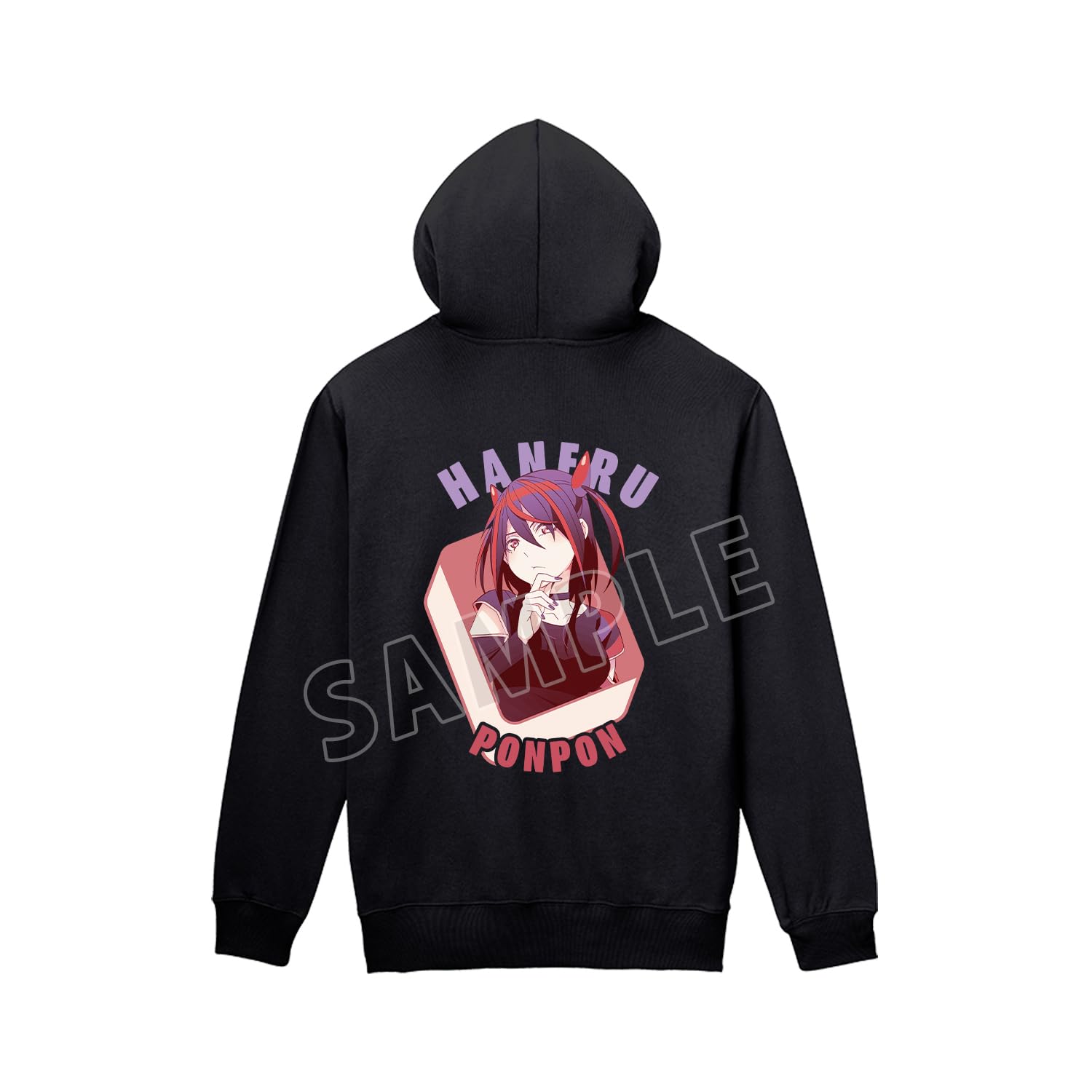 Amazon.co.jp: ぽんのみち 江見 跳 バックプリントジップパーカー