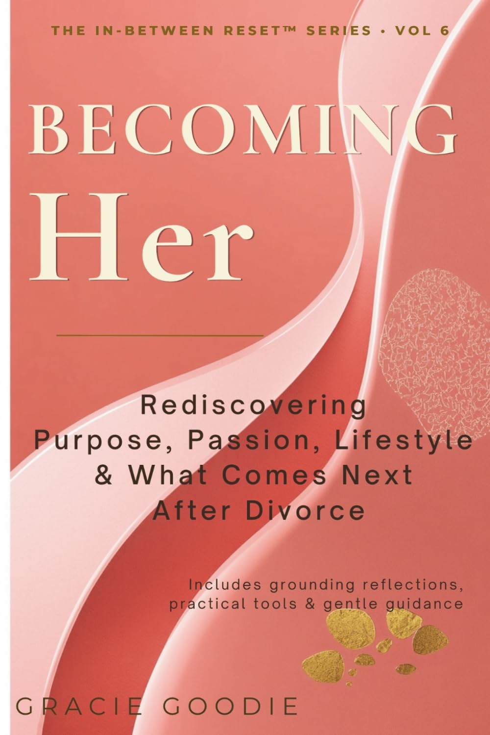 BECOMING HER: Rediscovering Purpose, Passion, Lifestyle & What Comes Next After Divorce (THE IN-BETWEEN RESET™ SERIES: A Guided Transformation Series ... Reclaiming & Rebuilding Life After Divorce)
