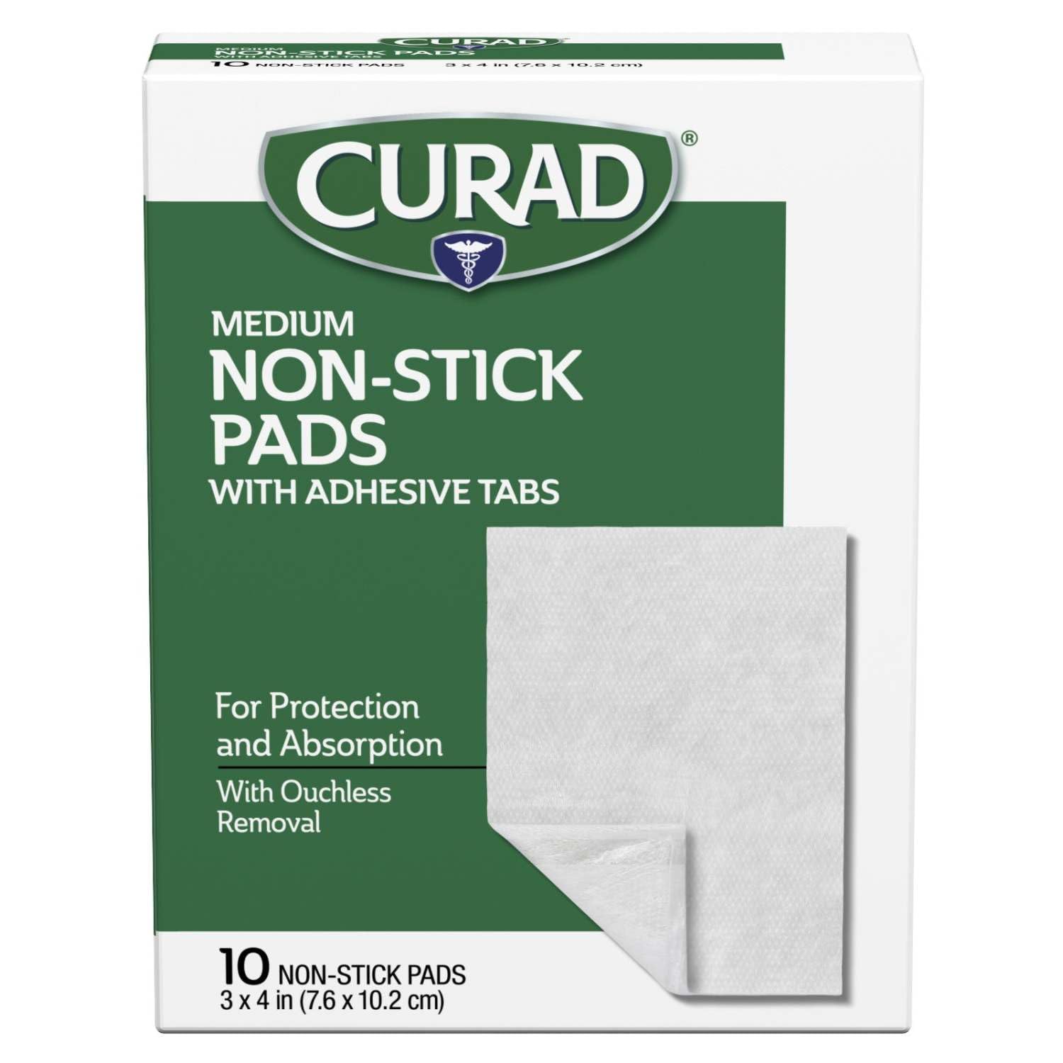 Curad Non-Stick Pads, 2 X 3 Inch(5.1 x 7.6 cm), 20 Count — Amazon image 10