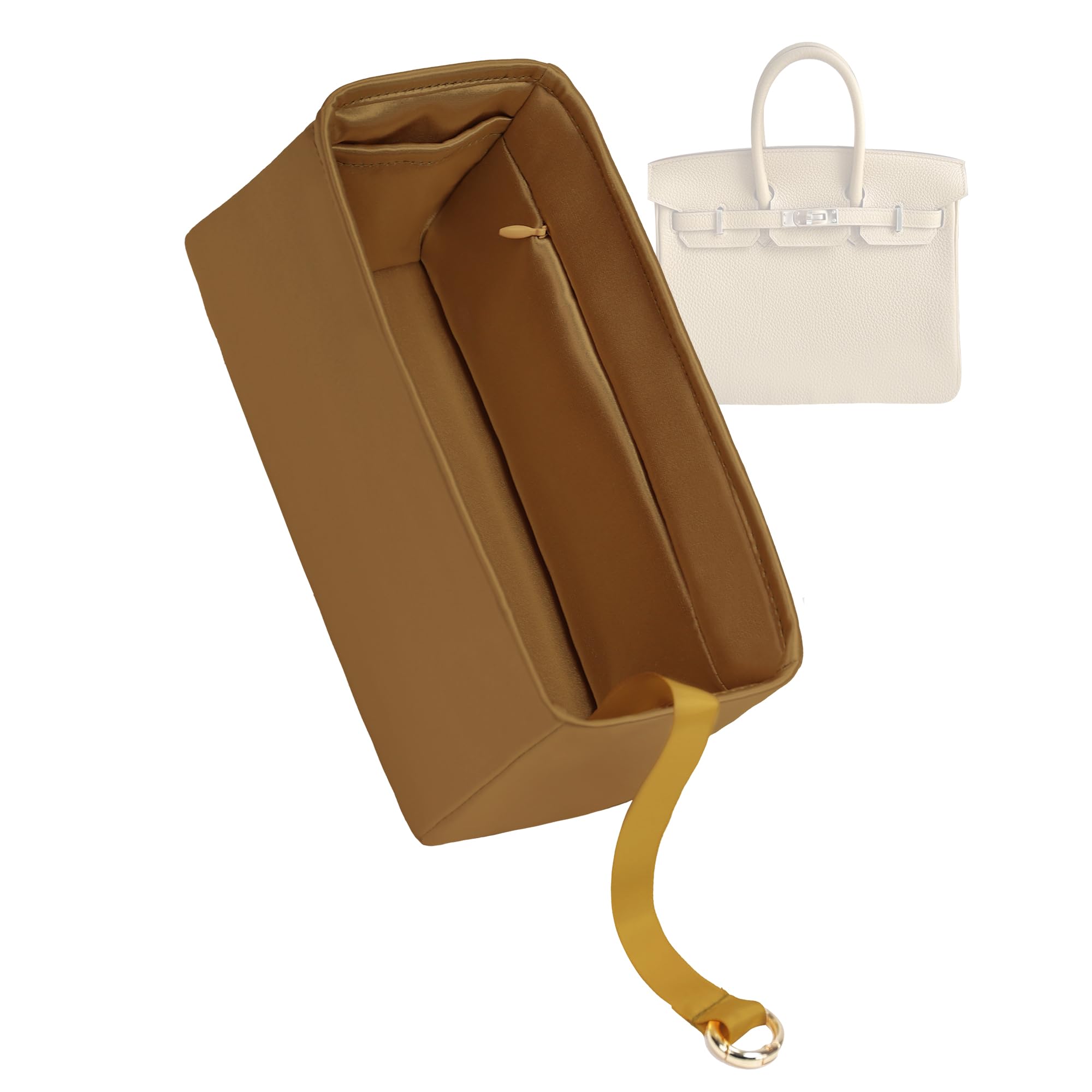 Relaxdays Organizador de Bolsos, de Fieltro, uchos Copartientos