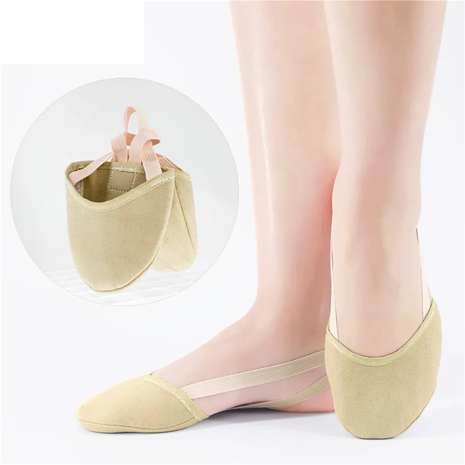 Ballettschläppchen 2PCS Ballett Hausschuhe Schuhe for Mädchen Frauen Slipper Elastische