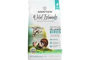 Addiction Wild Islands Island Bird Premium Duck Turkey & Chicken Dry Dog...