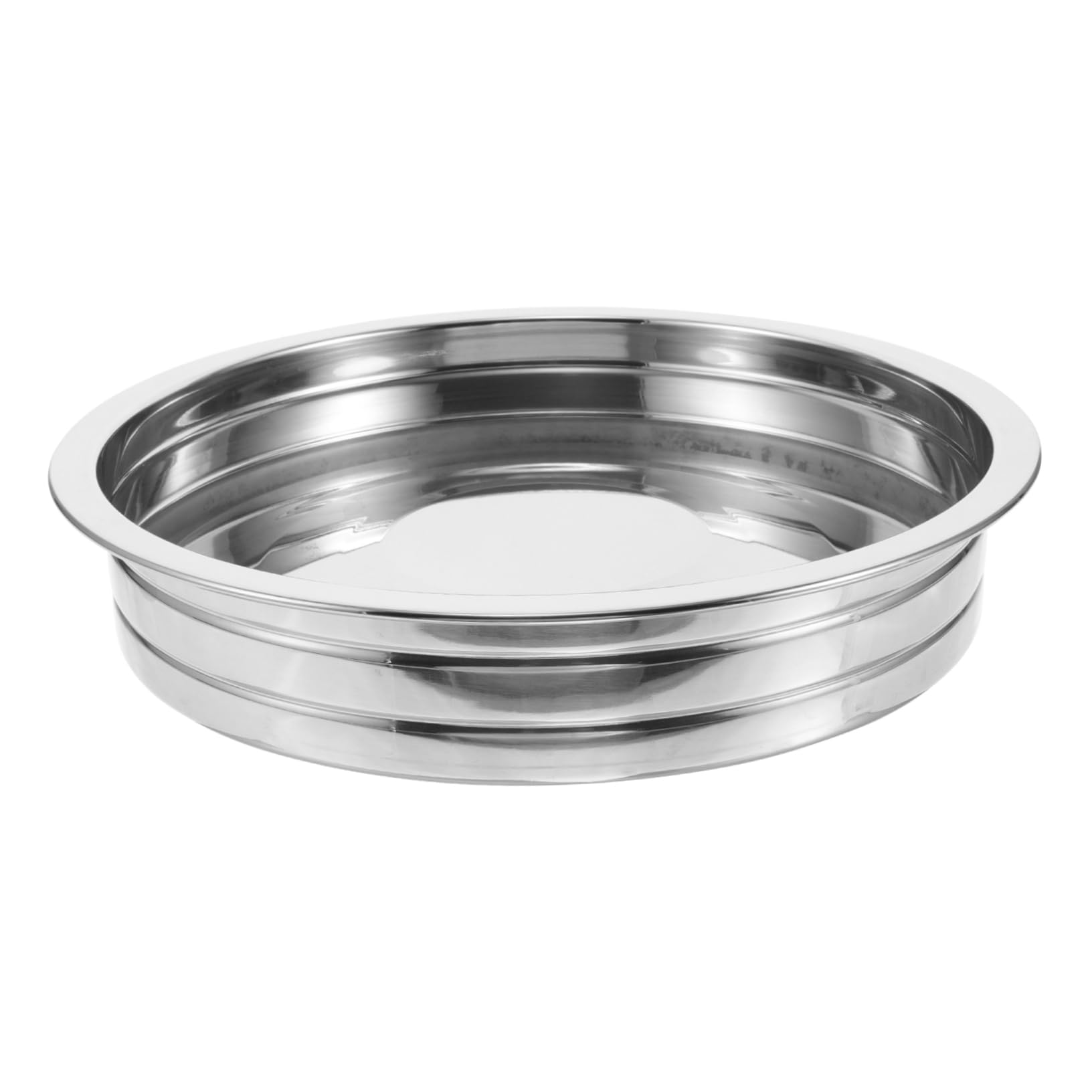PRETYZOOM Stainless Steel Communion Plate Religious Church Set Lid Metal Pie Plate Perfect for Communion Bread