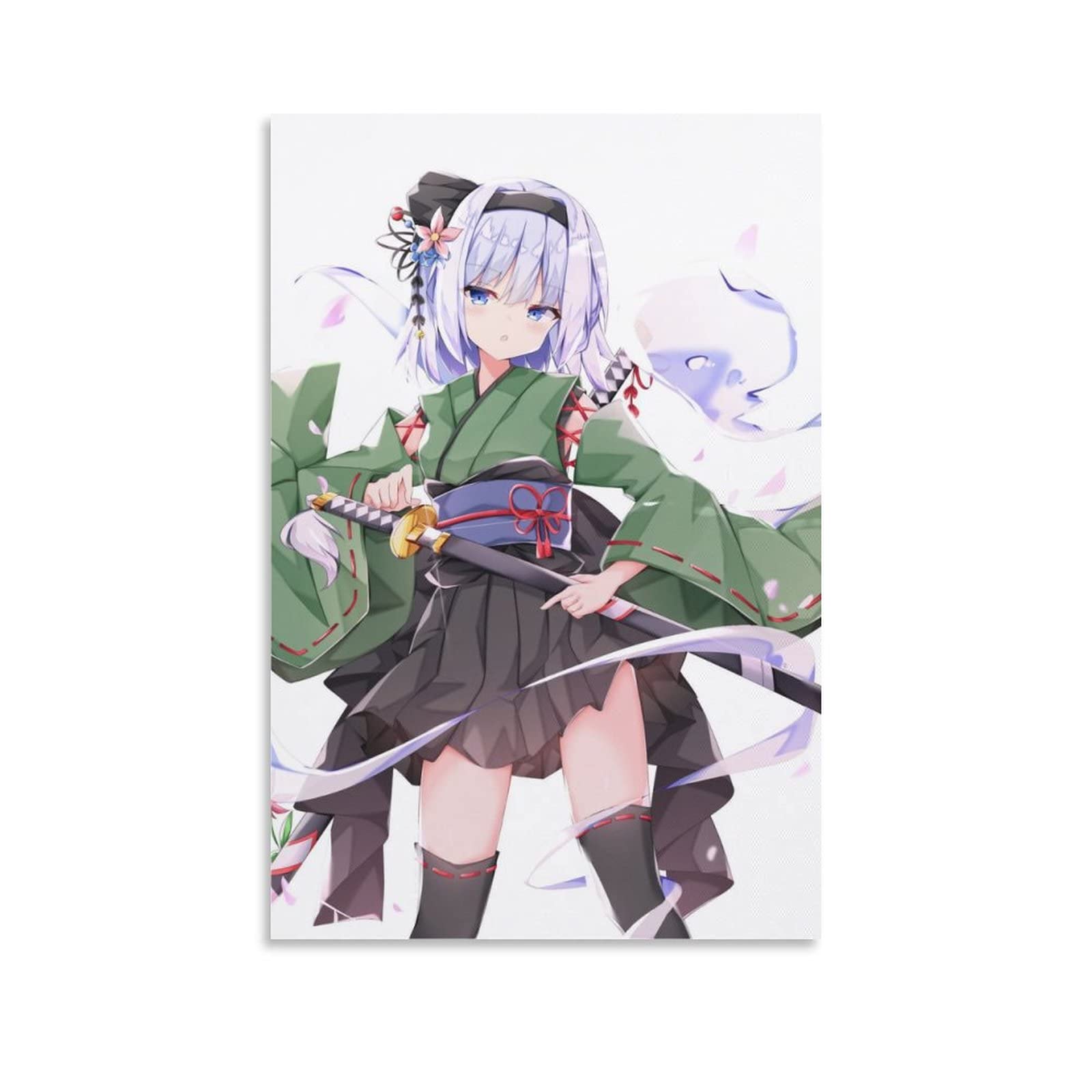 【絵画】魂魄【原画】手描き ポスター イラスト インテリアやプレゼントにも！ Amazon.co.jp: 東方Project 魂魄妖夢 こんぱく ようむ (24