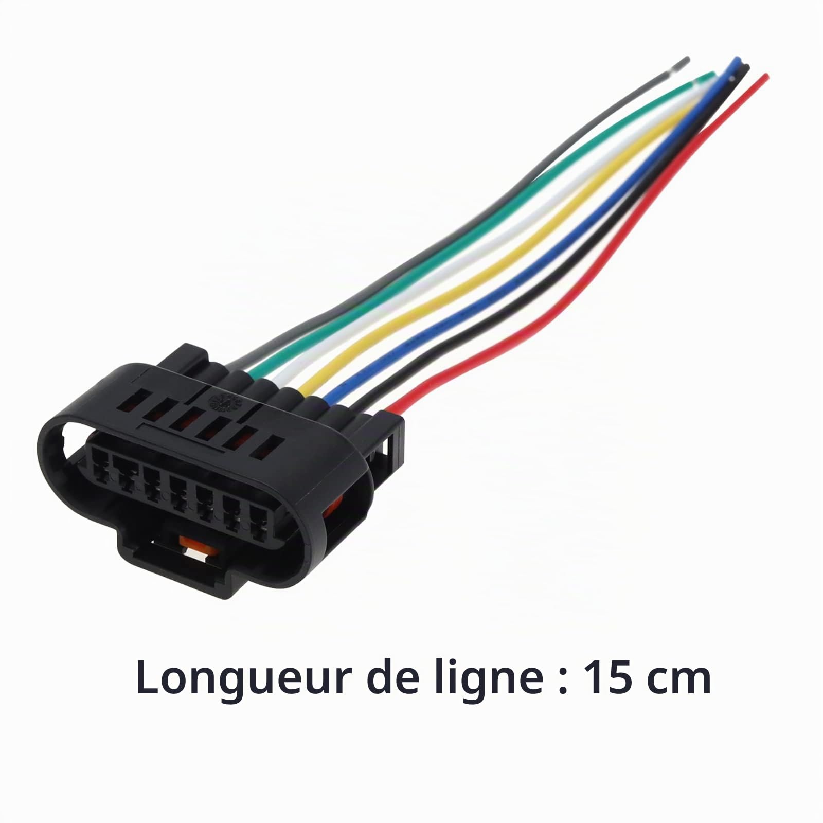 ECSiNG Connecteur de Bobine d'allumage de Voiture 7 Broches 1930-0958 PP100088 Compatible avec Les pièces de Bobine d'allumage Corsa Automotive 15 cm
