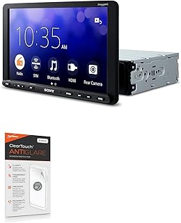 BoxWave Screen Protector Compatible With Sony XAV-AX8100 - ClearTouch Anti-Glare (2-Pack), Anti-Fingerprint Matte Film Skin