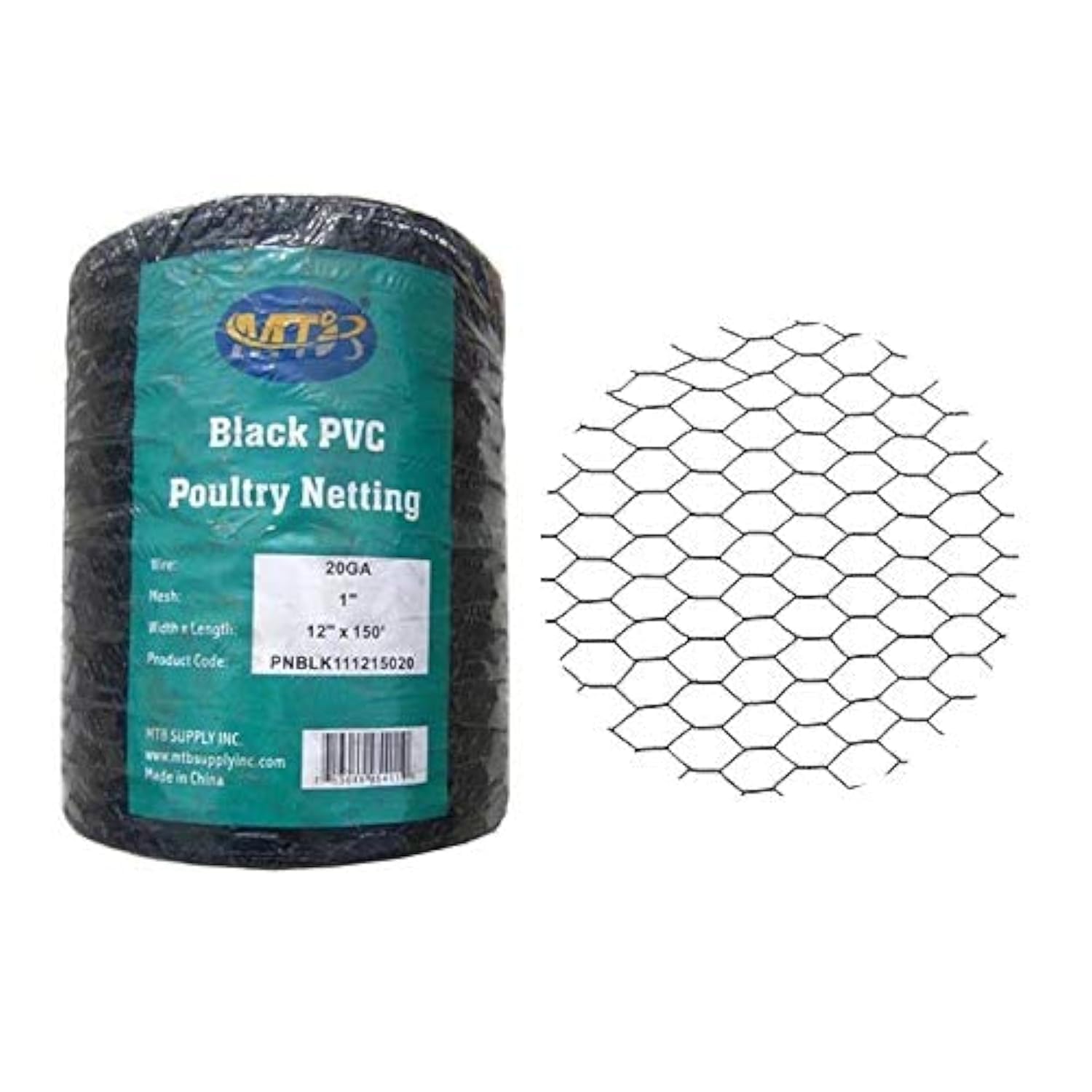 ネット　４，５ｍ×３，８ｍ Amazon.com : PVC Hexagonal Poultry Netting Chicken Wire 12